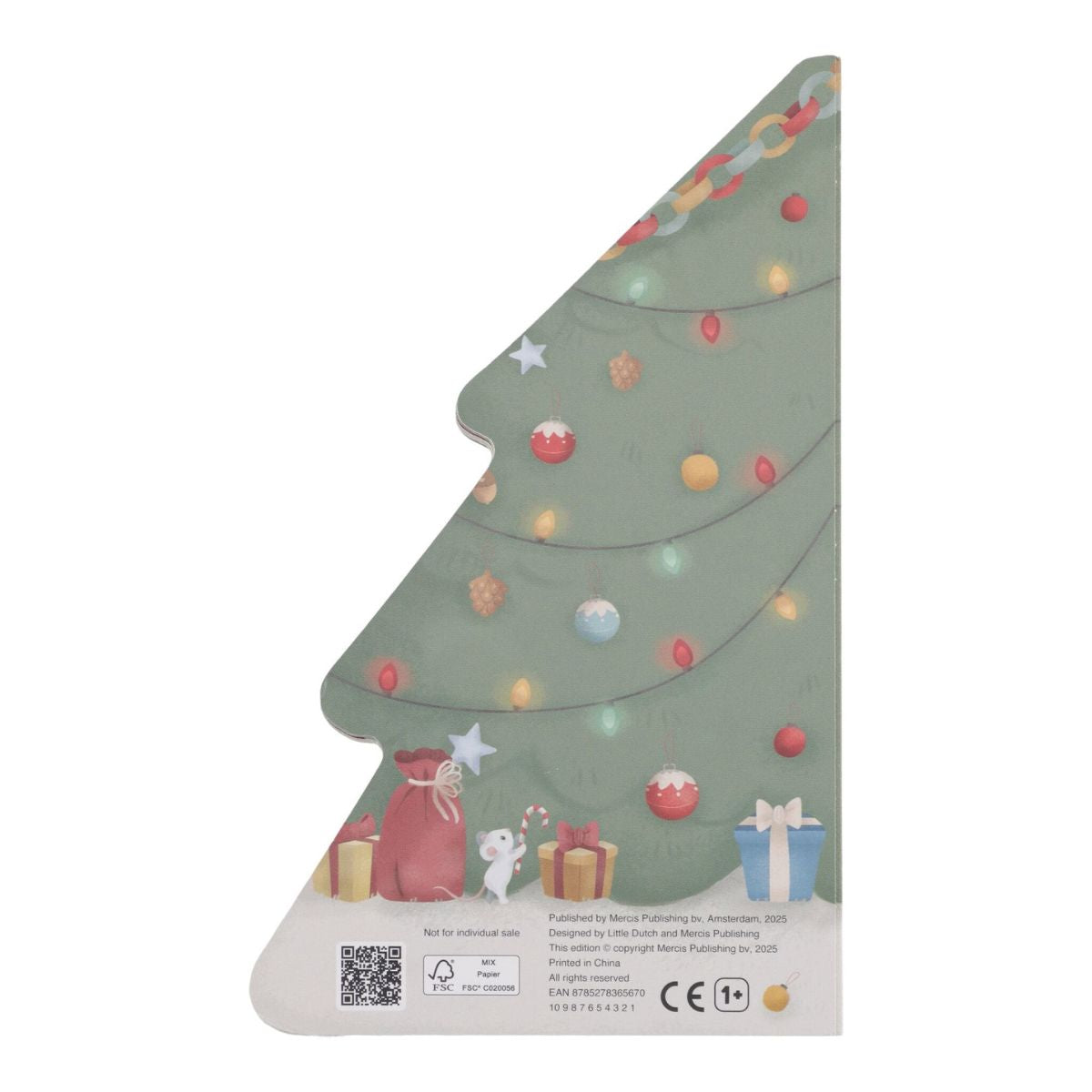Little Dutch Christmas Book and Cuddle Doll - Jim