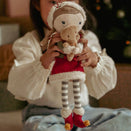 Little Dutch Christmas Cuddle Doll - Rosa