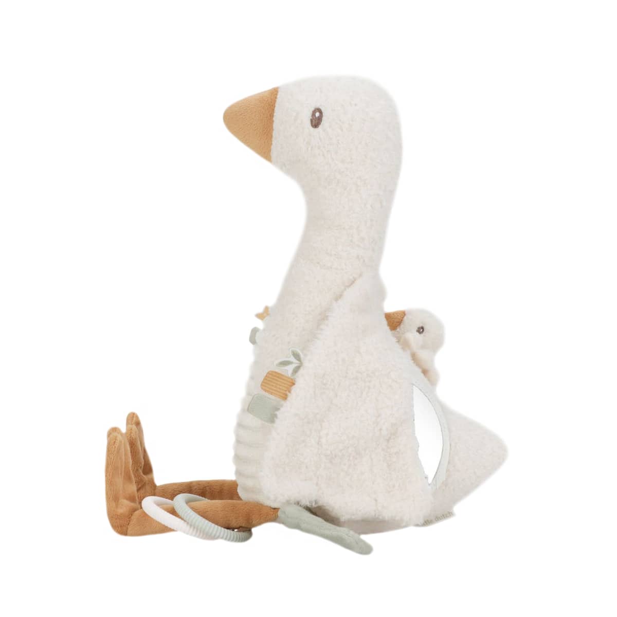 Little Dutch Newborn Naturals Activity Baby Goose
