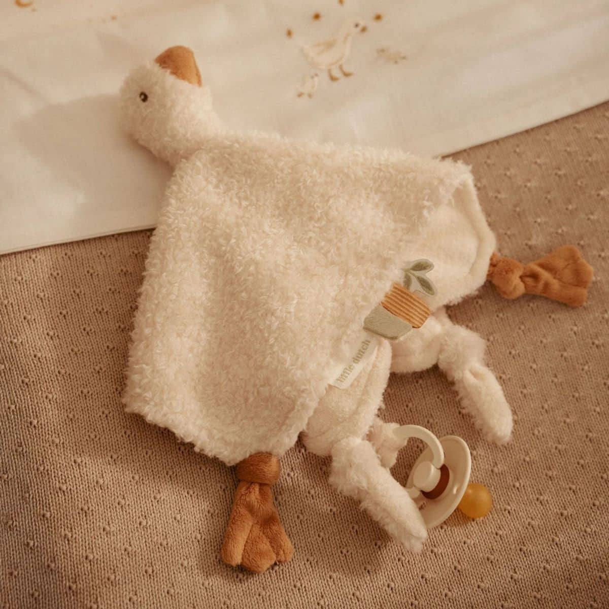 Little Dutch Newborn Naturals Cuddle Cloth Little Goose