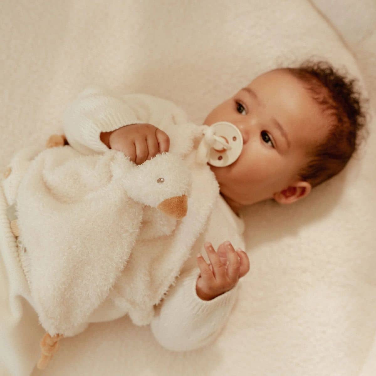 Little Dutch Newborn Naturals Cuddle Cloth Little Goose