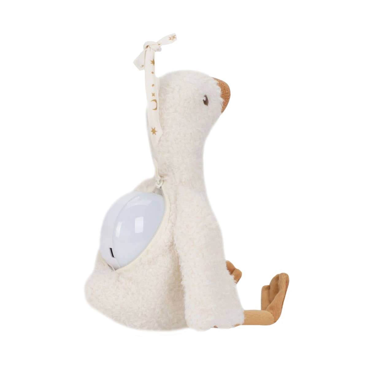 Little Dutch Newborn Naturals Light & Sound Cuddle Goose