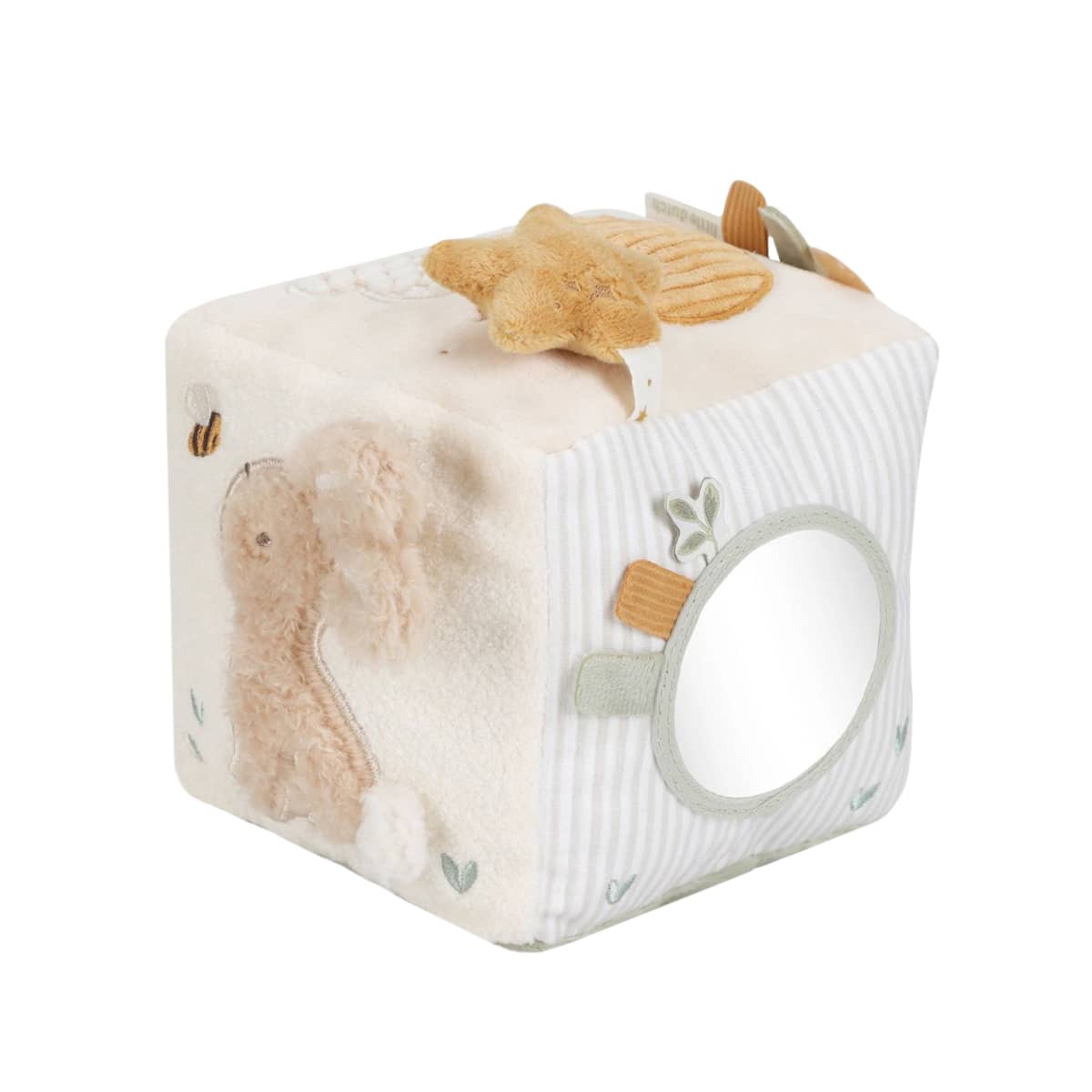 Little Dutch Newborn Naturals Soft Goose Activity Cube