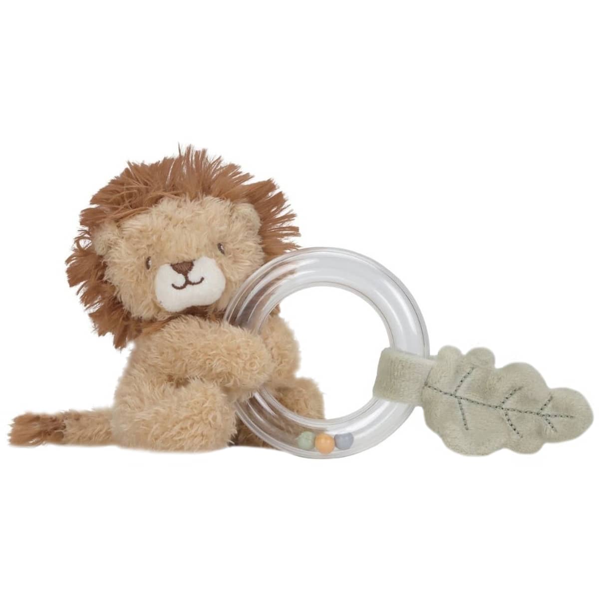 Little Dutch Safari Friends Ringrattle Lion