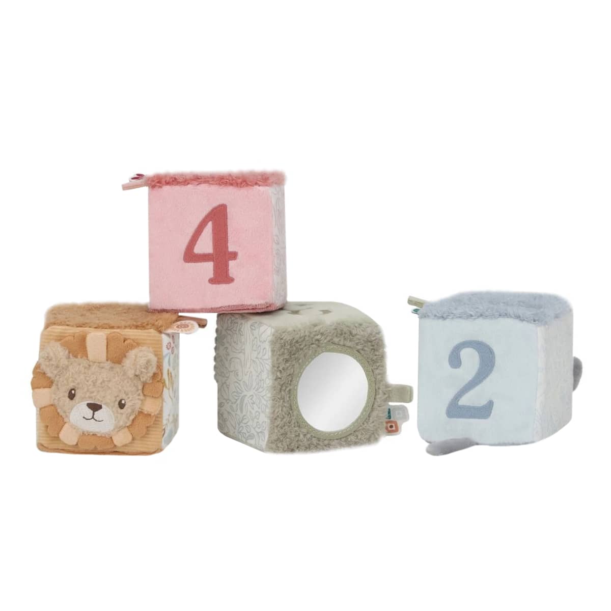 Little Dutch Safari Friends Soft Block Set