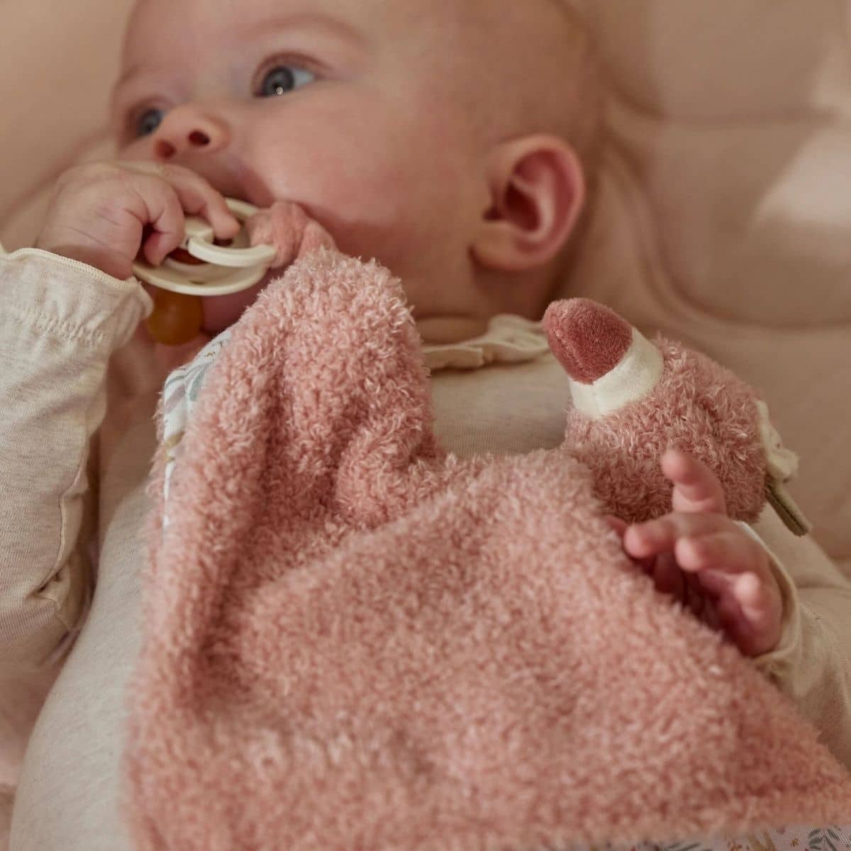 Little Dutch Safari Friends Cuddle Cloth Flamingo