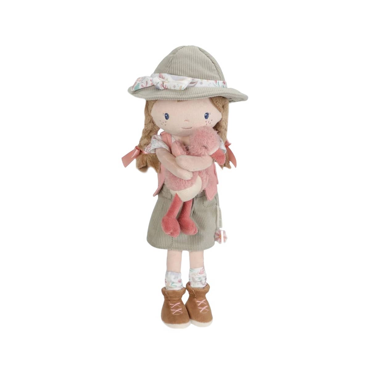 Little Dutch Safari Friends Cuddle Doll - Ranger Rosa