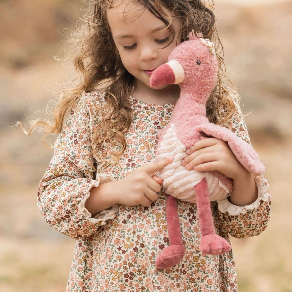Little Dutch Safari Friends Cuddle Flamingo Large
