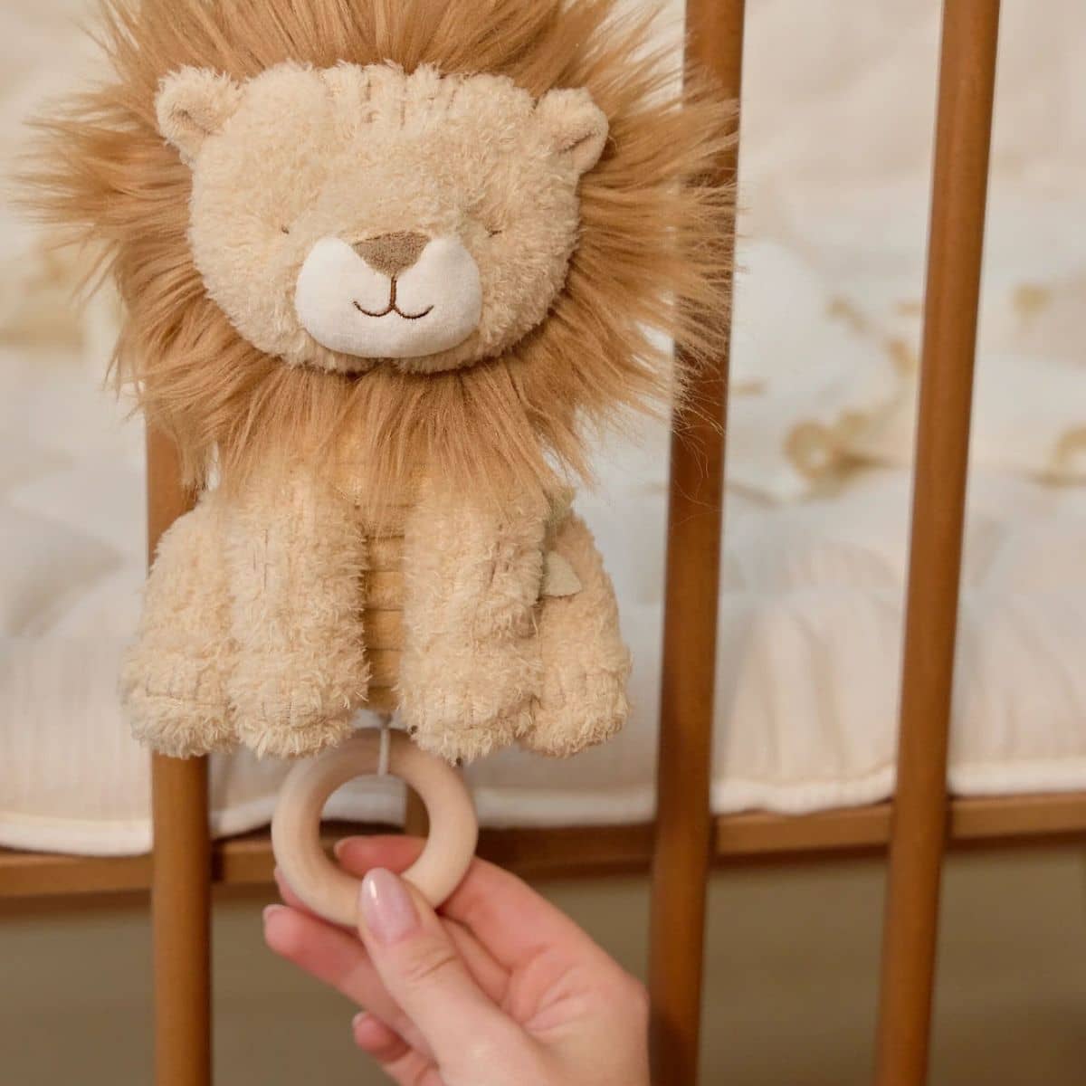 Little Dutch Safari Friends Music Box Lion