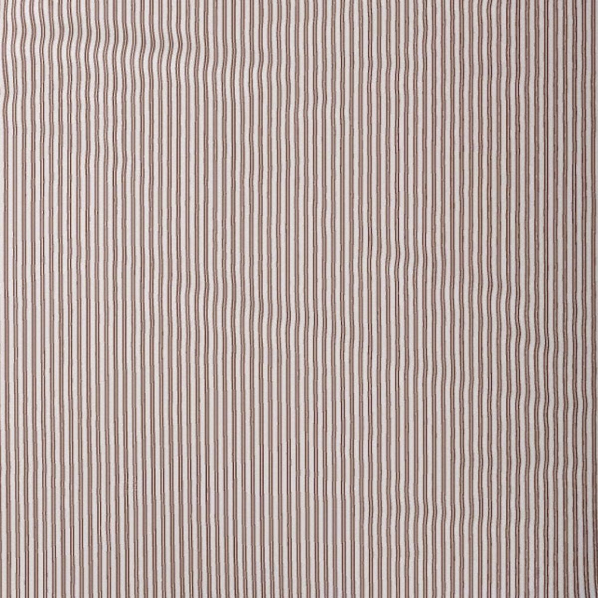 Little Human Linens Waterproof Cot Sheet - Mocha Pinstripe