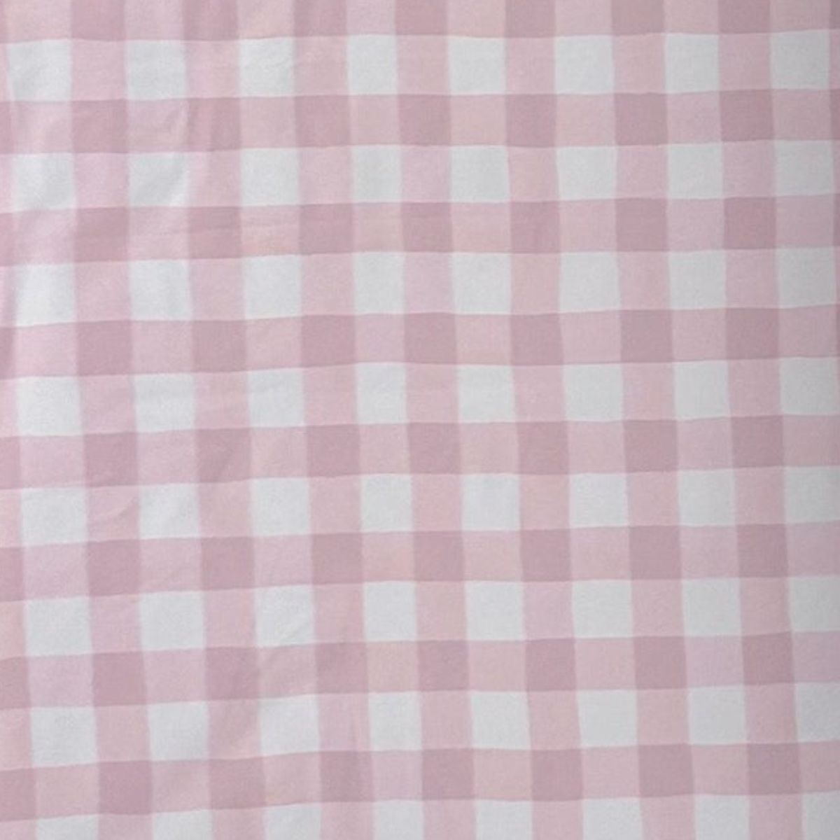 Little Human Linens Waterproof Cot Sheet - Pink Gingham