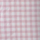 Little Human Linens Waterproof Cot Sheet - Pink Gingham