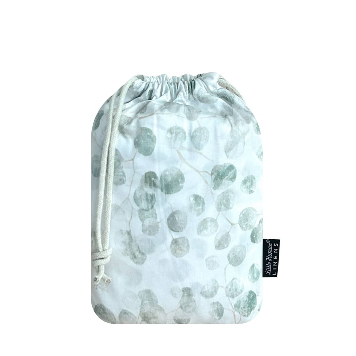Little Human Linens Waterproof Change Pad / Co-Sleeper Bassinet Sheet - Eucalyptus