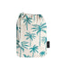 Little Human Linens Waterproof Change Pad / Co-Sleeper Bassinet Sheet - Green Palms