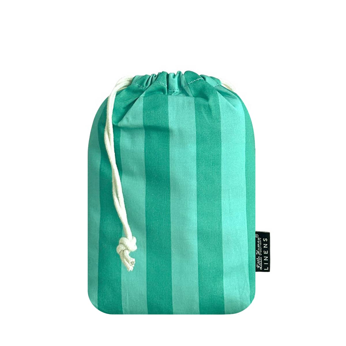 Little Human Linens Waterproof Change Pad / Co-Sleeper Bassinet Sheet - Mint Candy