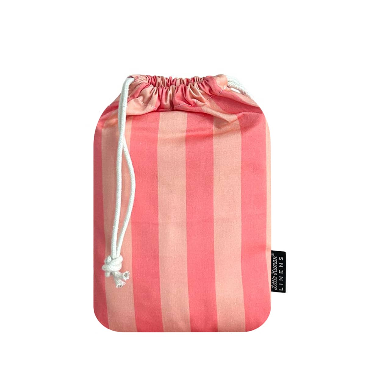 Little Human Linens Waterproof Change Pad / Co-Sleeper Bassinet Sheet - Peach Candy