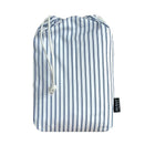 Little Human Linens Waterproof Cot Sheet - Navy Ticking