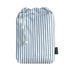 Little Human Linens Waterproof Cot Sheet - Navy Ticking