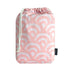 Little Human Linens Waterproof Cot Sheet - Peach Rainbows