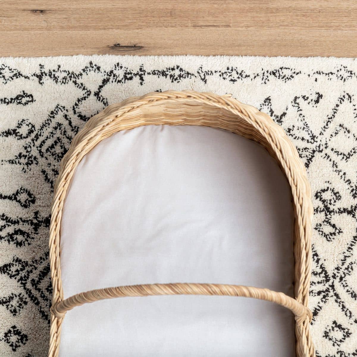 Little Human Linens Waterproof Small Bassinet Sheet - Brilliant White