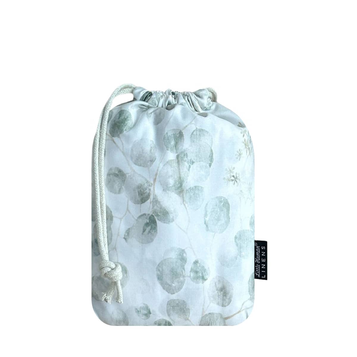Little Human Linens Waterproof Small Bassinet Sheet - Eucalyptus