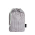 Little Human Linens Waterproof Small Bassinet Sheet - Mocha Pinstripe