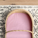 Little Human Linens Waterproof Small Bassinet Sheet - Pink