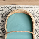 Little Human Linens Waterproof Small Bassinet Sheet - Teal