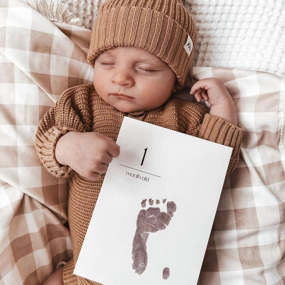 Little Lullaby Inkless Milestone Cards