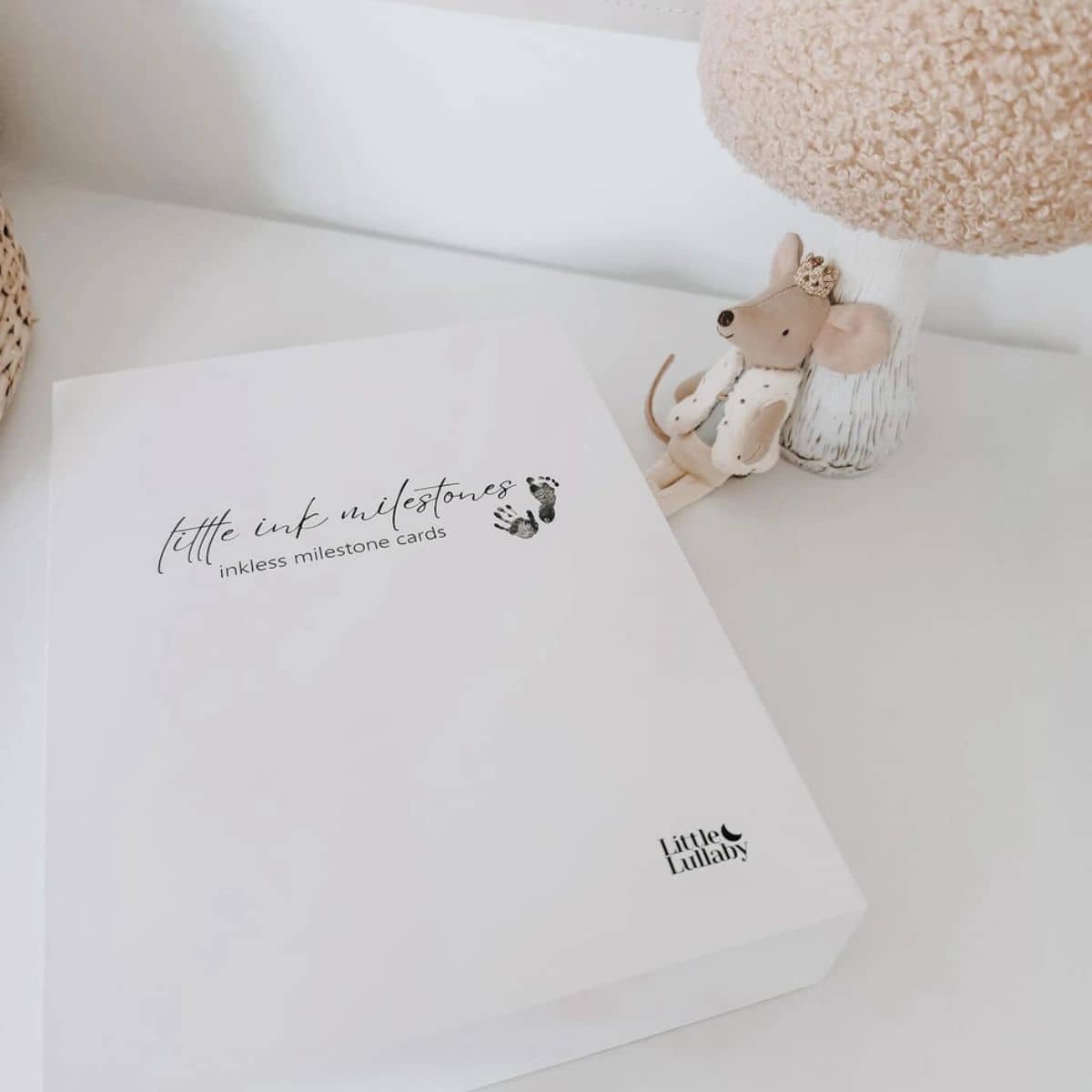 Little Lullaby Inkless Milestone Cards