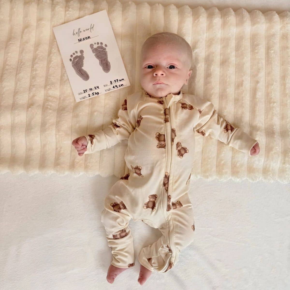 Little Lullaby Inkless Print Kit - Hello World