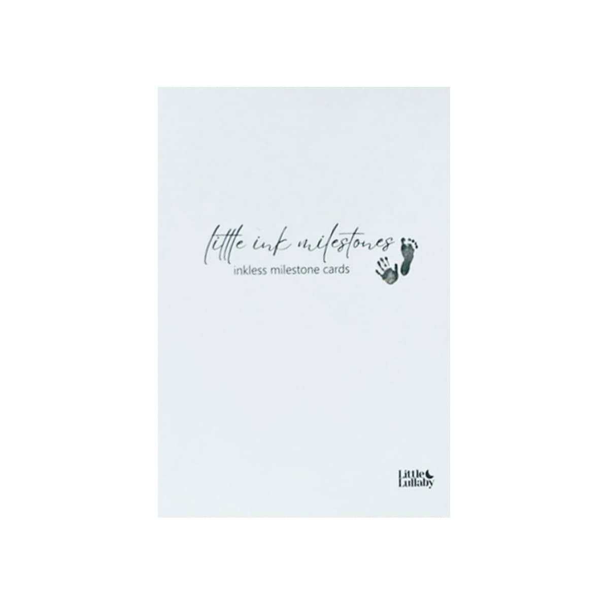 Little Lullaby Inkless Milestone Cards