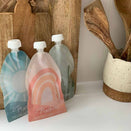 Little Mashies Reusable Squeeze Pouch - Boho - 10 pack