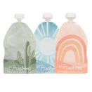 Little Mashies Reusable Squeeze Pouch - Boho - 10 pack