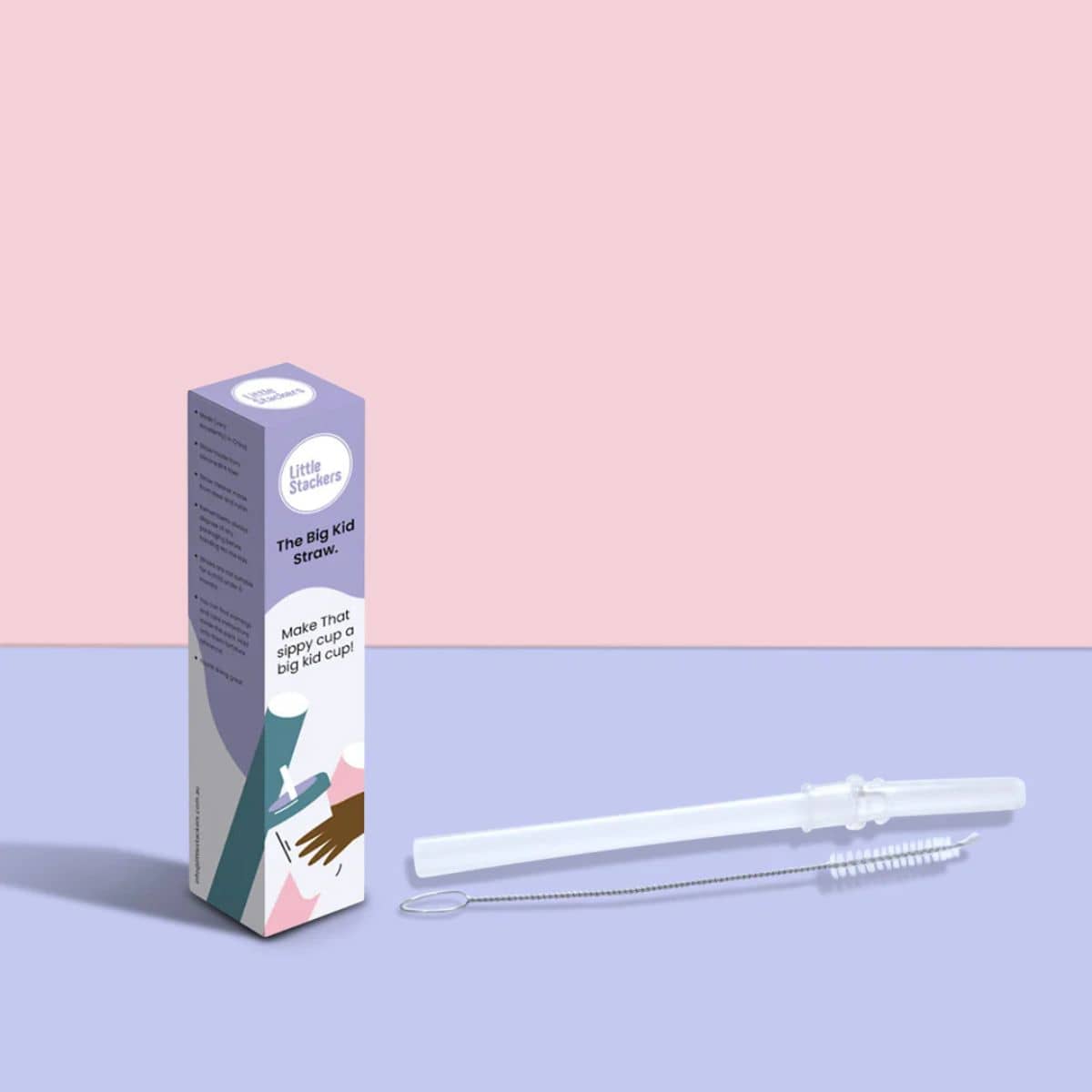 Little Stackers Big Kid Straw