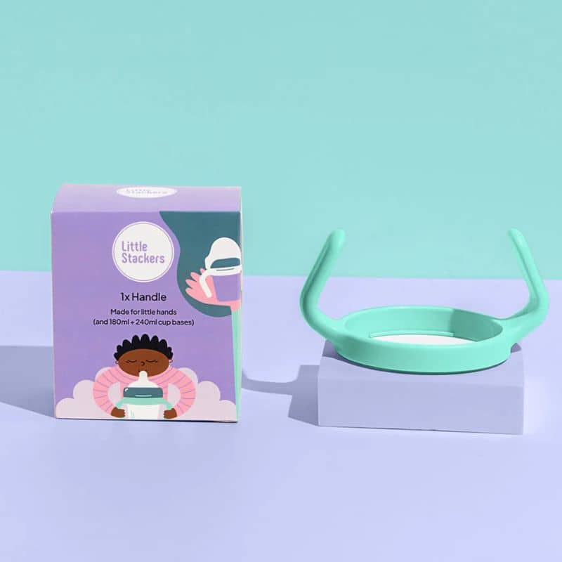 Little Stackers Handy Handle - Aqua