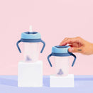 Little Stackers Sippy Cup - Twin Pack - Blue and Navy