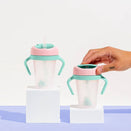 Little Stackers Sippy Cup - Twin Pack - Pink/Aqua