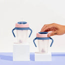 Little Stackers Sippy Cup - Twin Pack - Pink and Navy