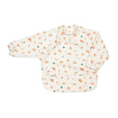 LouLou Lollipop Long Sleeve Bib - French Breakfast