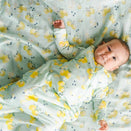 LouLou Lollipop Muslin Swaddle - Lemon Squeezy