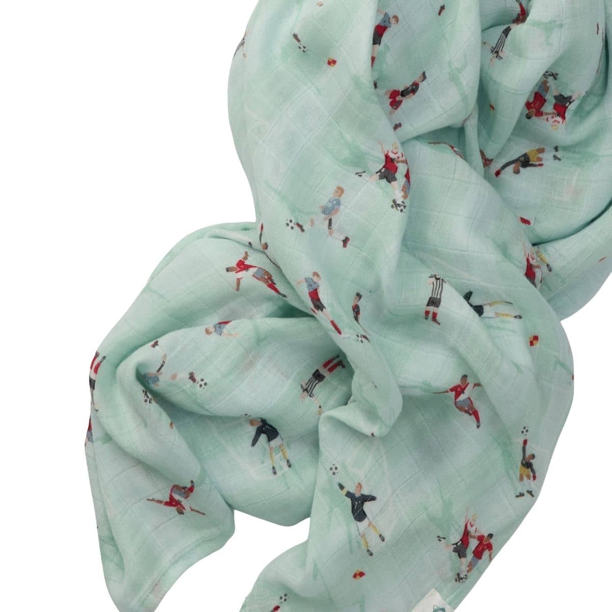 LouLou Lollipop Muslin Swaddle - The Beautiful Game