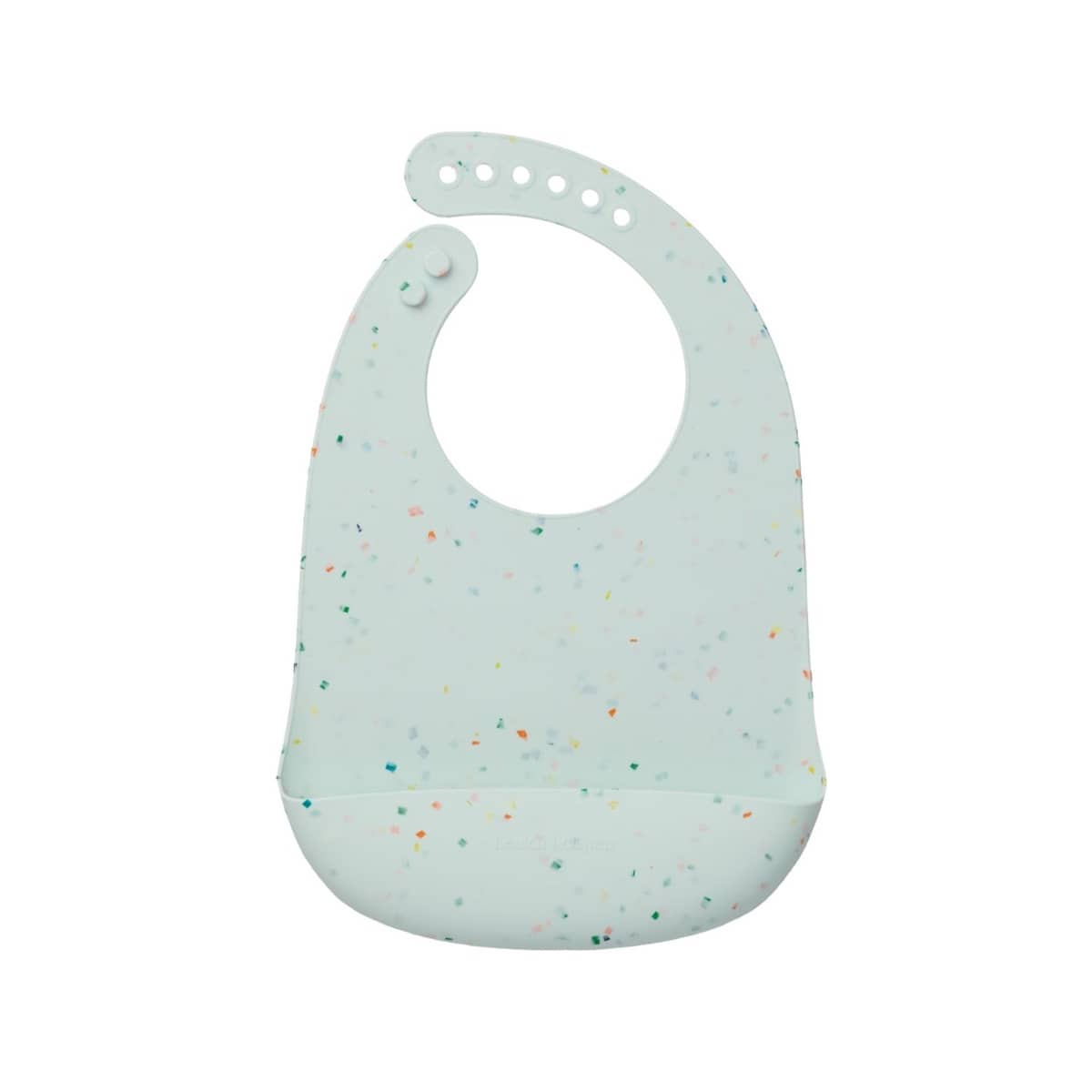LouLou Lollipop Silicone Bib - Confetti Mint