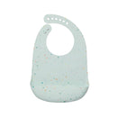 LouLou Lollipop Silicone Bib - Confetti Mint