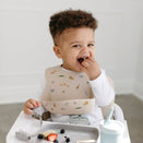 LouLou Lollipop Silicone Bib - Safari Jungle