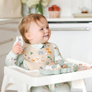LouLou Lollipop Silicone Bib - Safari Jungle