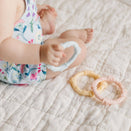 LouLou Lollipop Wild Teether Ring Set - Pastel