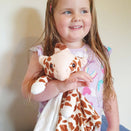 Love By Emi Lullaby and White Noise Comforter - Aria the Giraffe