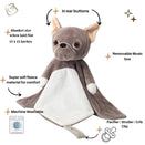 Love By Emi Lullaby and White Noise Comforter - Billy the French Bulldog
