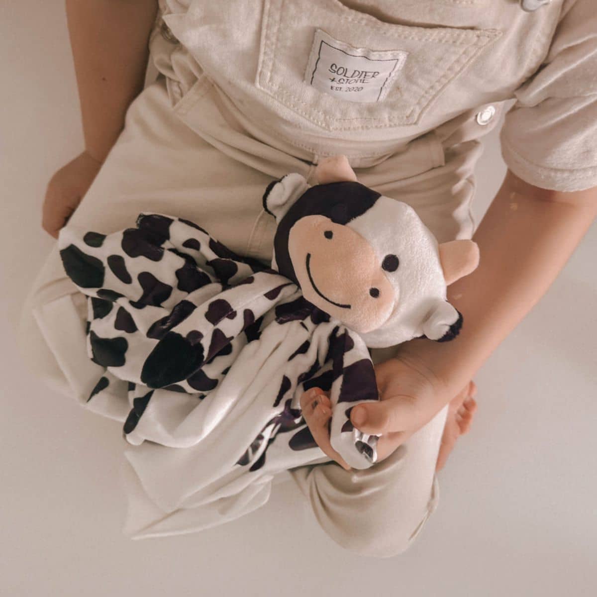Love By Emi Lullaby and White Noise Comforter - Lylah the Cow